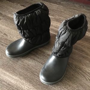 🌟 Crocs Black Women’s Winter Puff Boot - 10